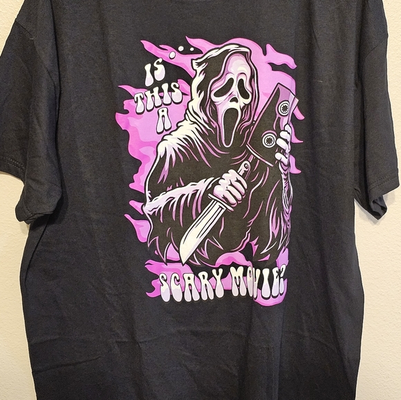 T-shirt Scream Mask - Horror Spaventoso Halloween Fantasy Abito - Foto 4